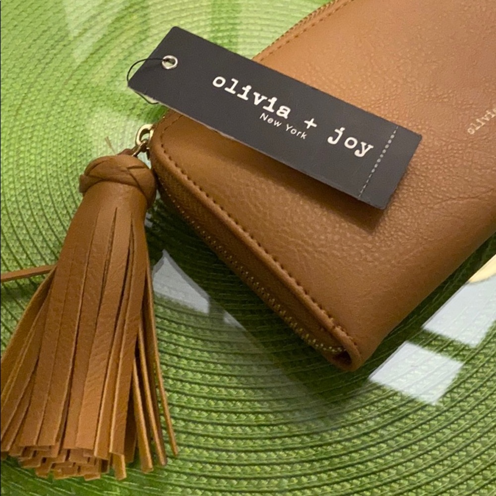 Olivia + Joy Croissant Colored Wallet